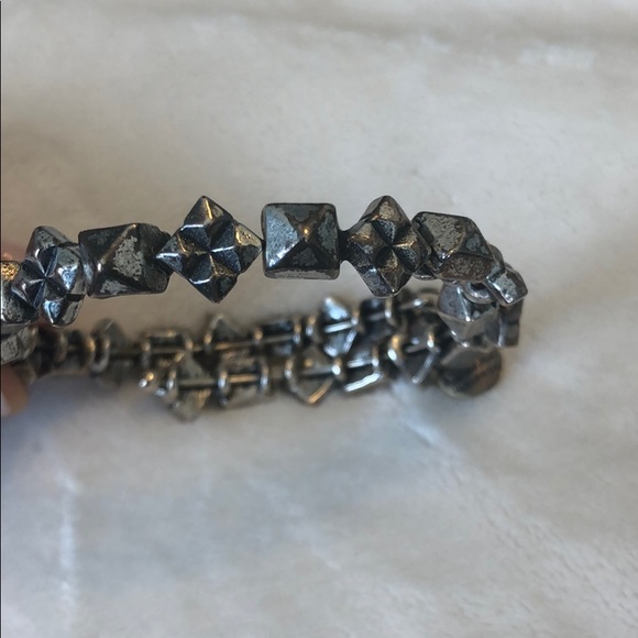 Alex And Ani Studstruck Silver Wrap - Picture 4 of 5